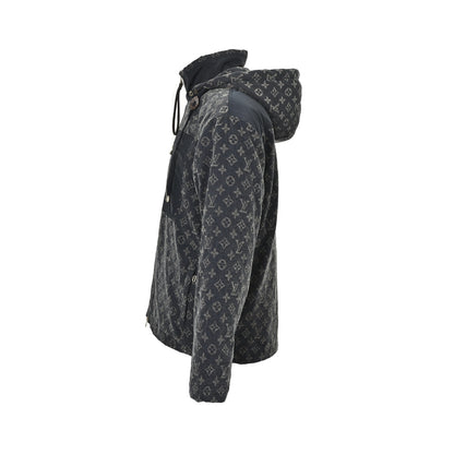 Louis Vuitton presbyopia denim lambswool cotton jacket