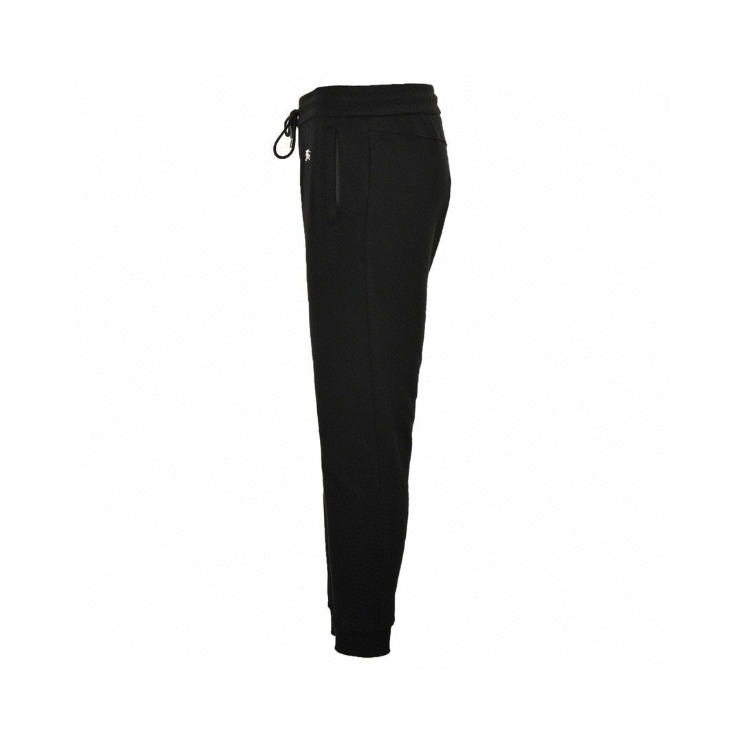 Burberry inlaid metal war horse logo trousers