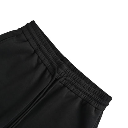 Louis Vuitton wave pattern old flower embroidered logo shorts