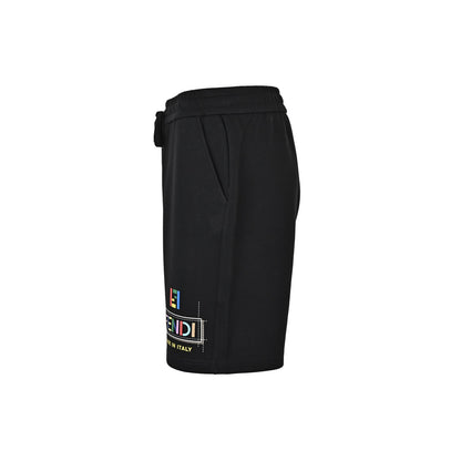 Fendi 26ss colorful letter printed shorts