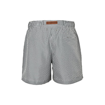 ZEGNA/ Zegna seersucker striped shorts