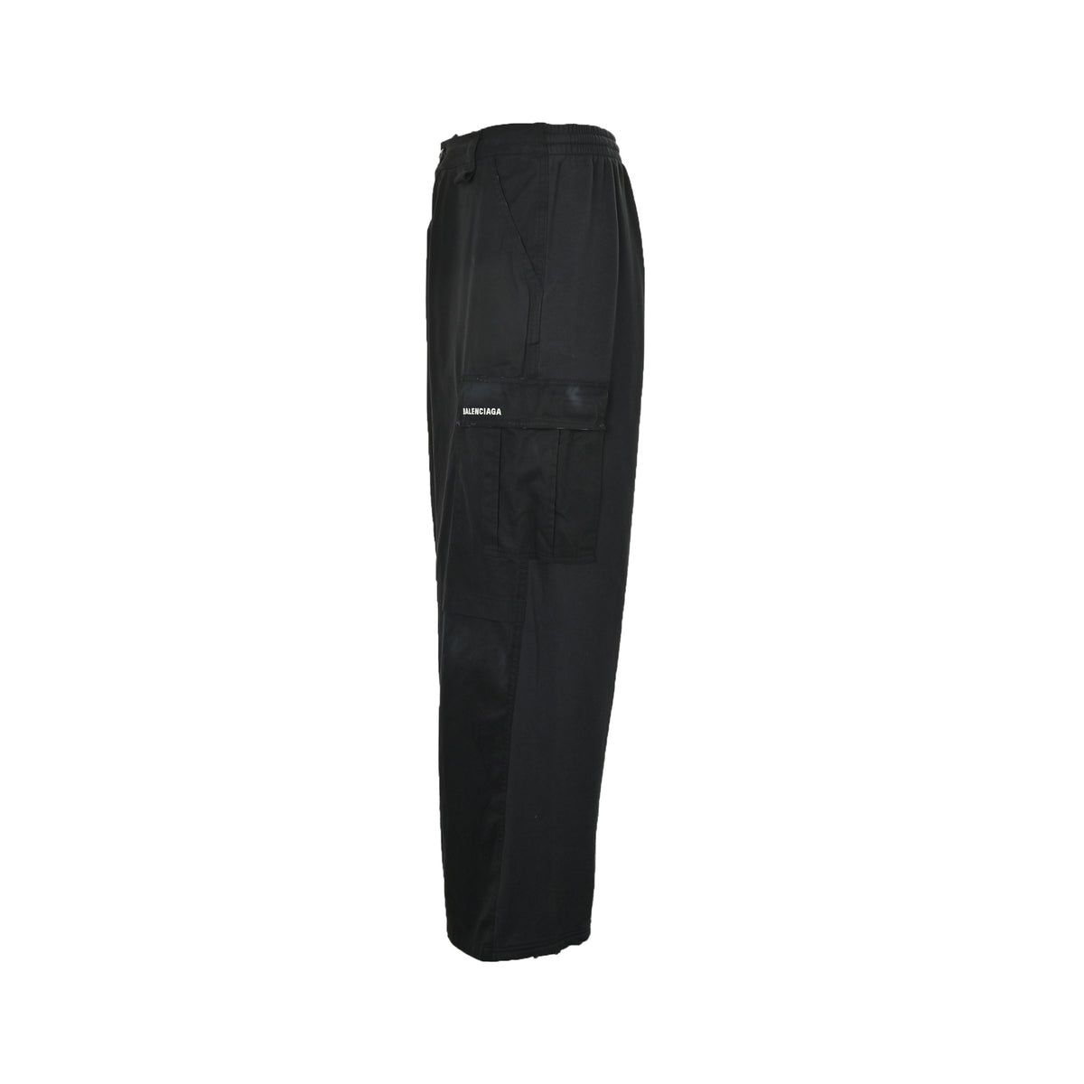 Balenciaga/Balanciaga double pocket letter embroidered small label overalls