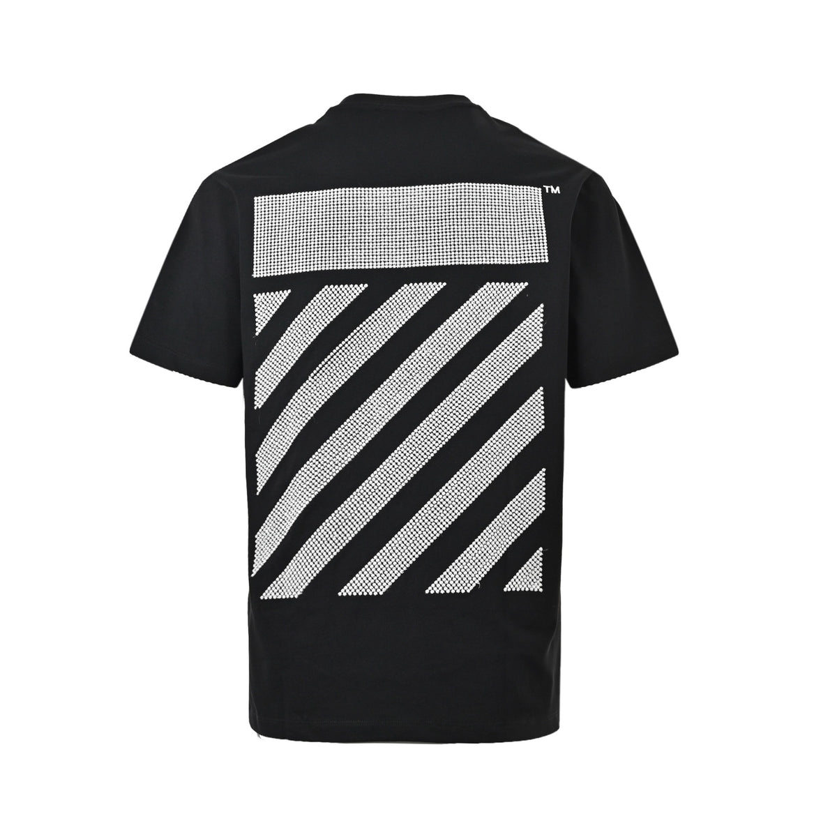 OFF WHITE CO VIRGIL beaded line short sleeves