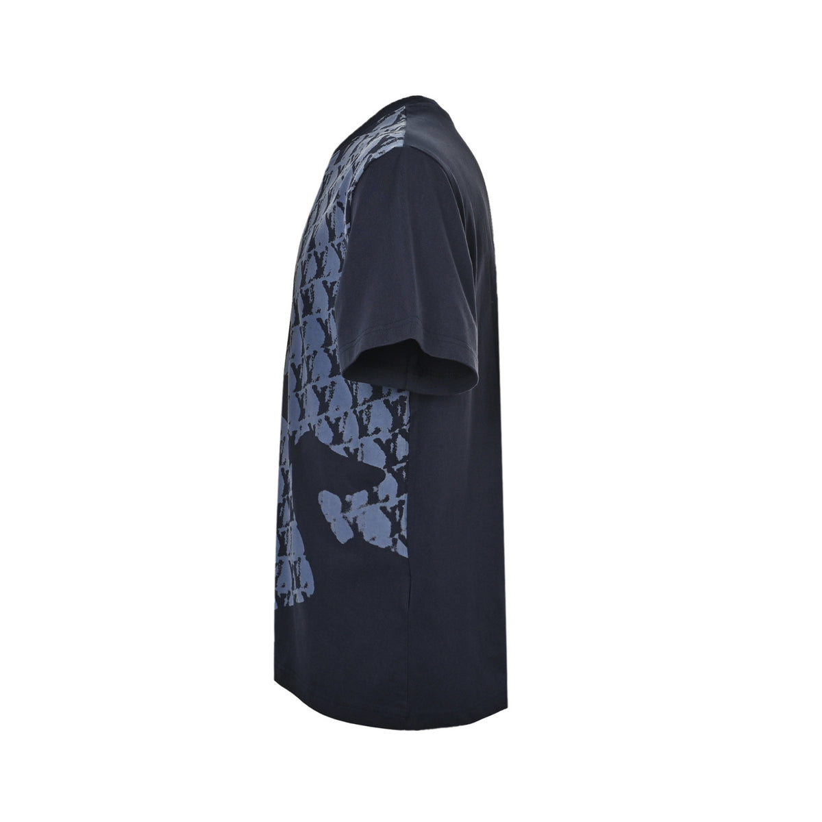 Louis Vuitton Presbyopia Map Graffiti Blue Short Sleeve