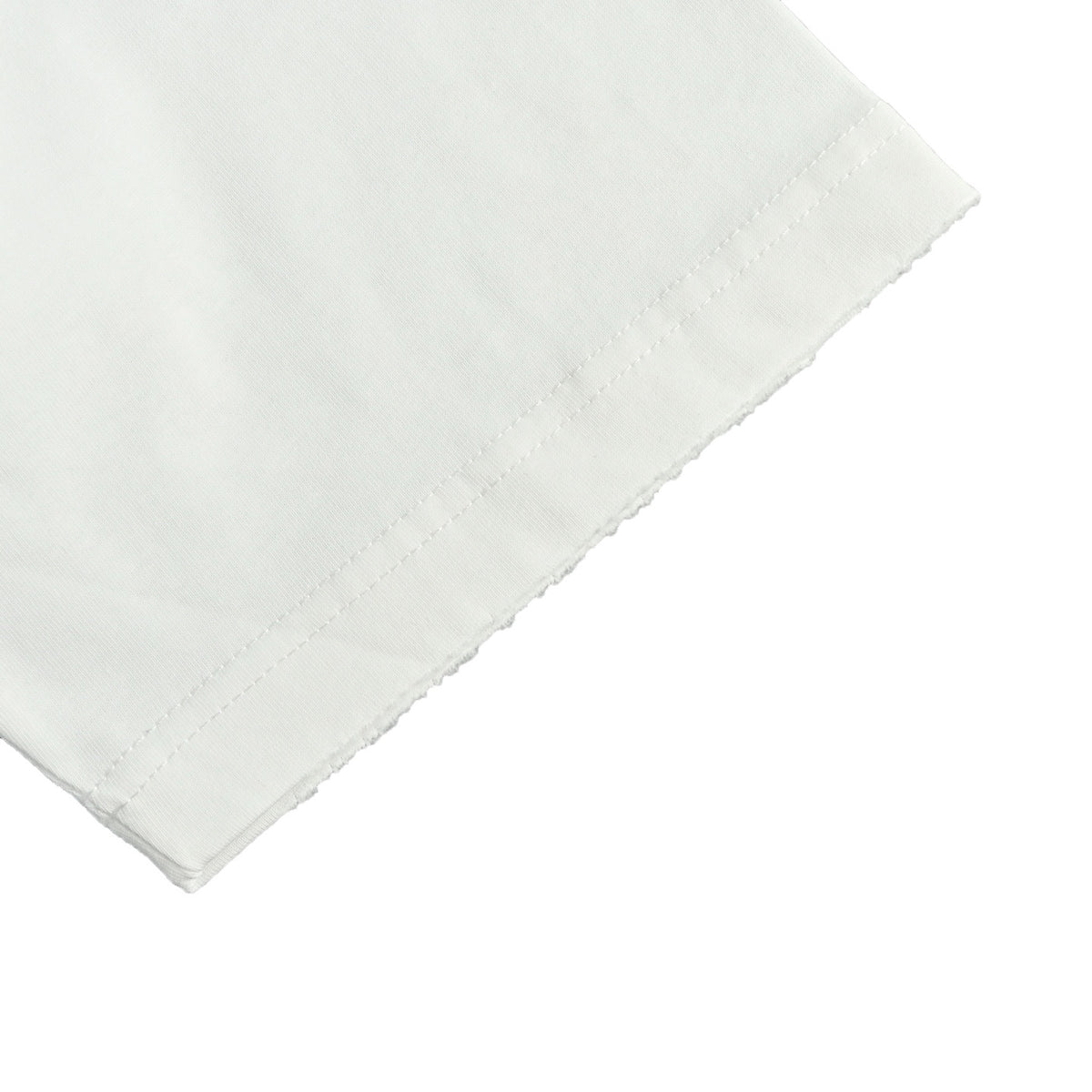 Balenciaga 26ss hot beaded letters washed hole short sleeves
