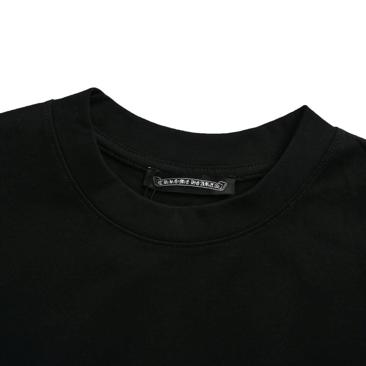 Chrome Hearts/Chrome Heart Black and Red Cross Short Sleeve