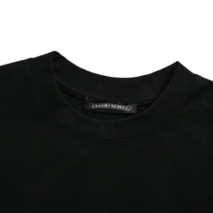 Chrome Hearts/Chrome Heart Black and Red Cross Short Sleeve