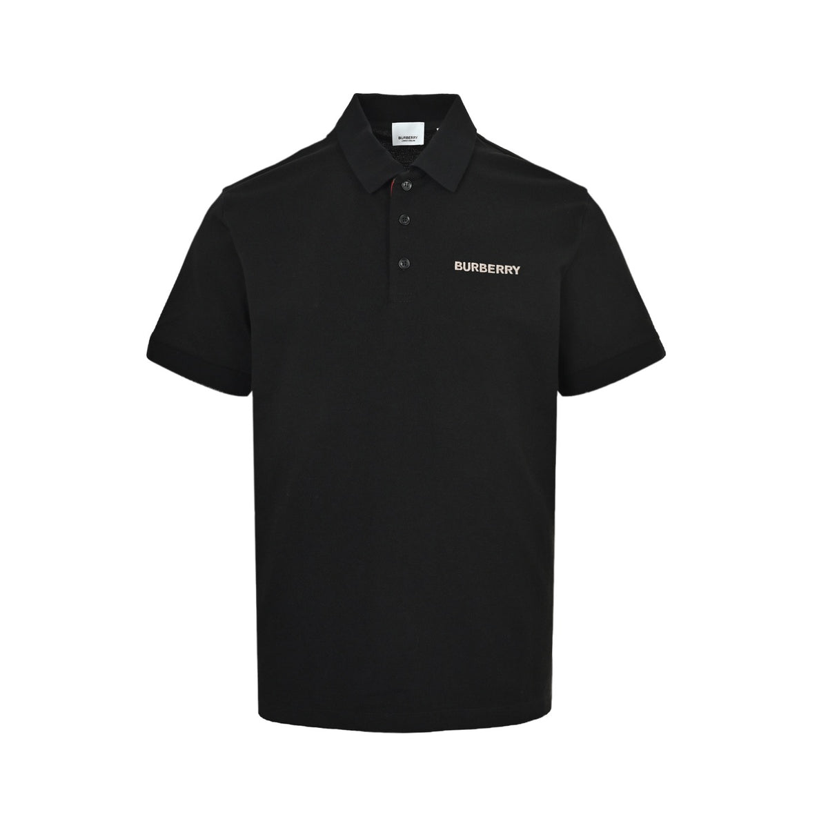 Burberry Polo short sleeves with letter embroidery on the chest