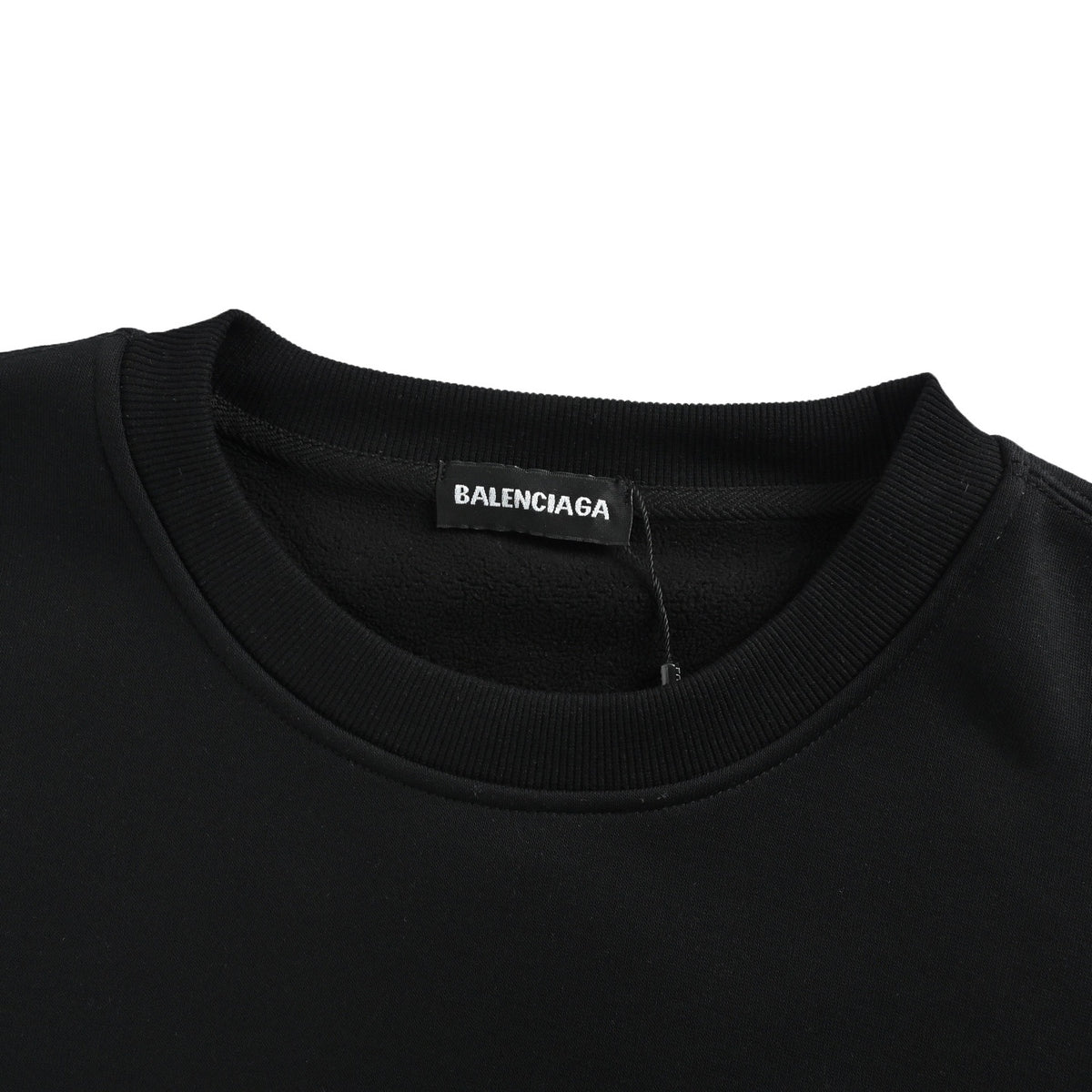 Balenciaga/Balanciaga 25Fw colorful letter round neck sweatshirt