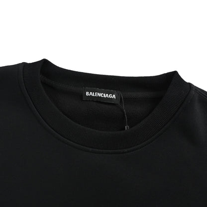 Balenciaga/Balanciaga 25Fw colorful letter round neck sweatshirt