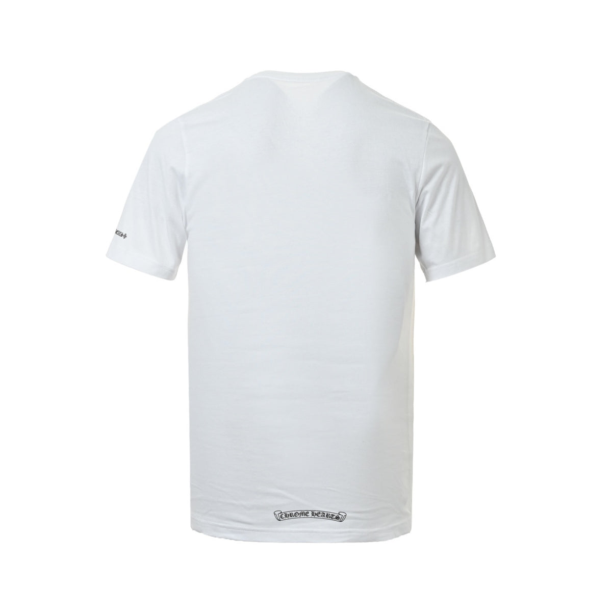 Chrome Hearts/Chrome Heart Sanskrit letter printed short sleeve collar