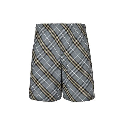Burberry 26ss gray green twill shorts