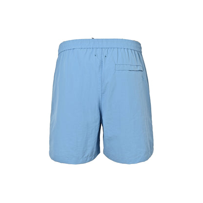 Burberry drawstring nylon side plaid web beach shorts