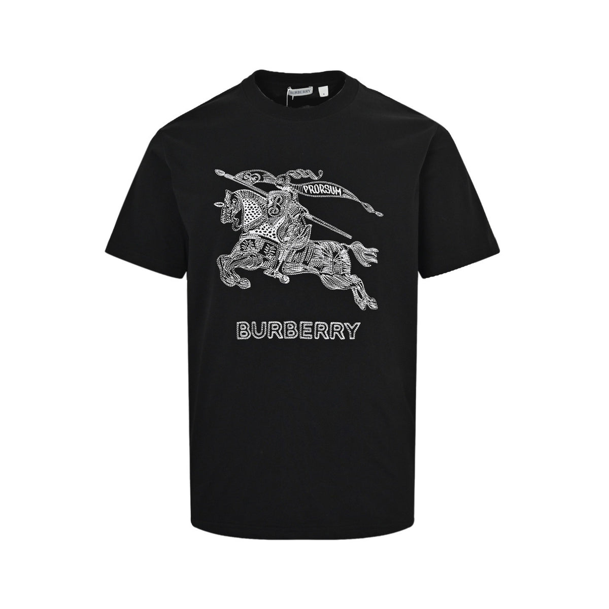 Burberry Knight War Horse Embroidered Short Sleeve