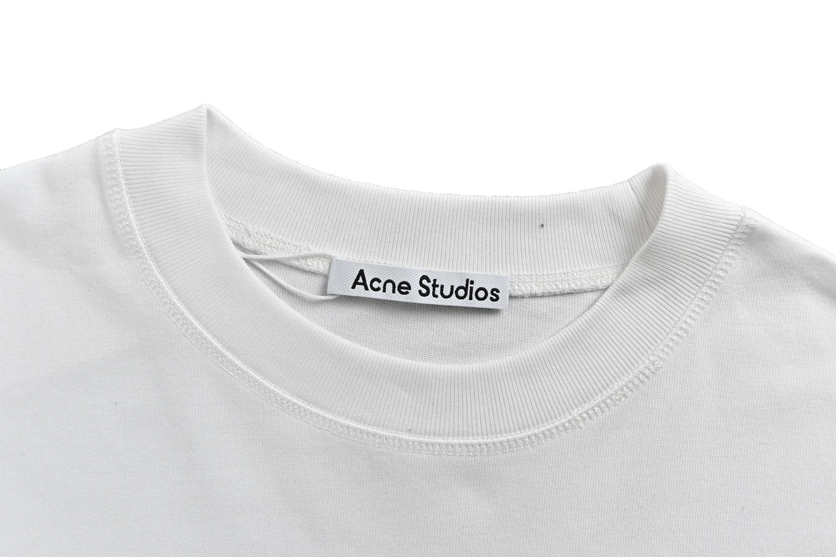Acne Studios classic logo print short sleeves