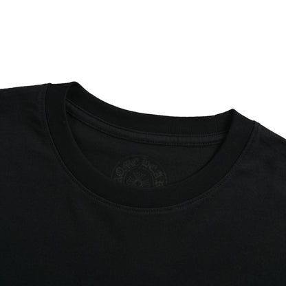 Chrome Hearts/Chrome Heart Pink Sword Sanskrit Printed Short Sleeves