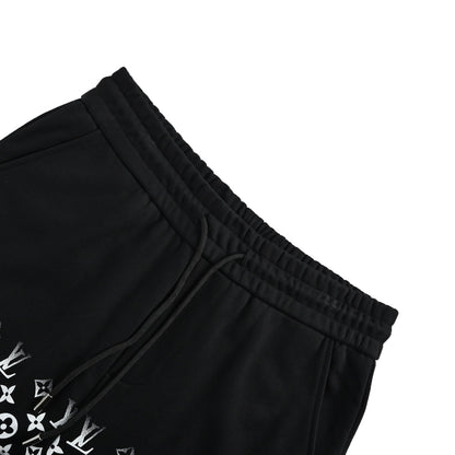 Louis Vuitton half-length presbyopic all-over printed shorts