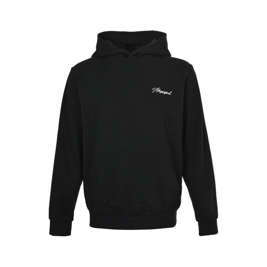 Louis Vuitton 25Fw washed holed hooded sweatshirt with floral embroidery on the back Louis Vuitton/Louis Vuitton 25Fw washed holed hooded sweatshirt with floral embroidery on the back