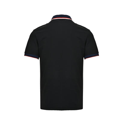 Lacoste/crocodile collar color block Polo short sleeves