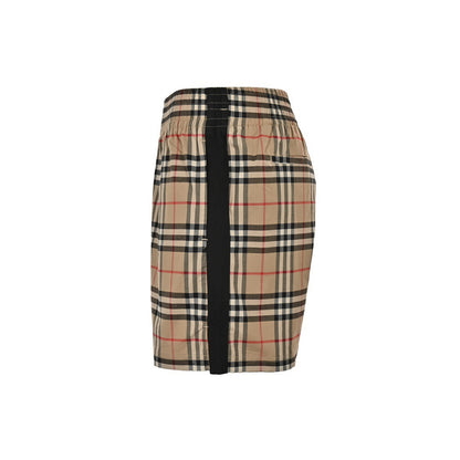 Burberry classic black webbing plaid shorts