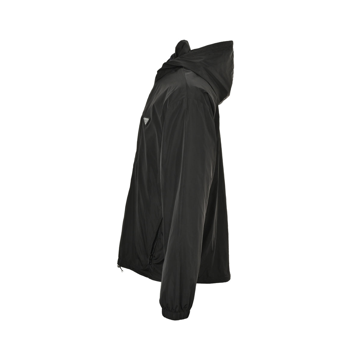 Prada Vertical Pocket Reversible Regenerated Nylon Hooded Jacket