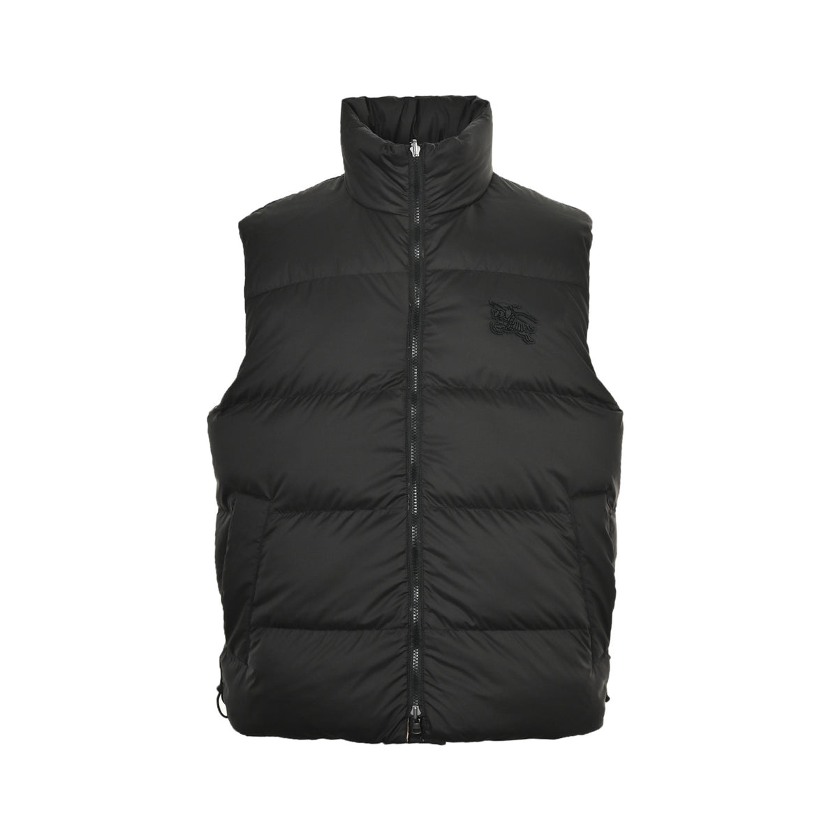 Burberry plaid reversible down vest