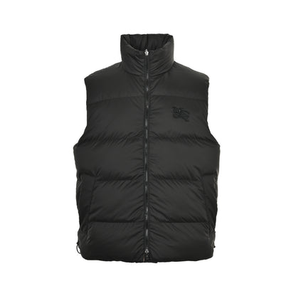 Burberry plaid reversible down vest