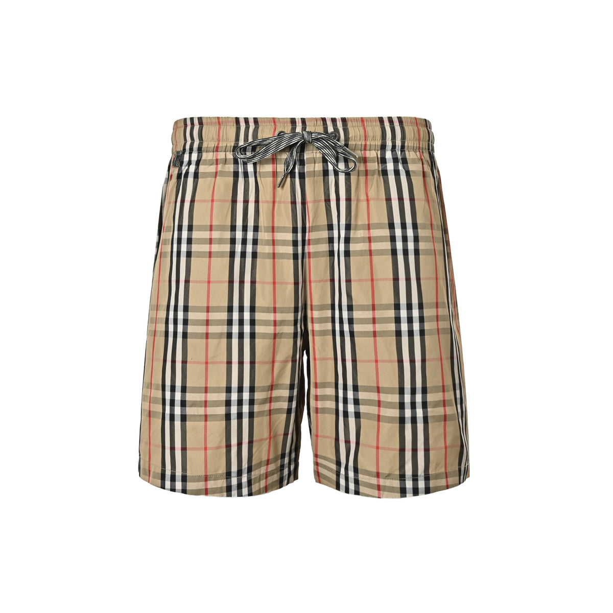 Burberry plaid beach shorts