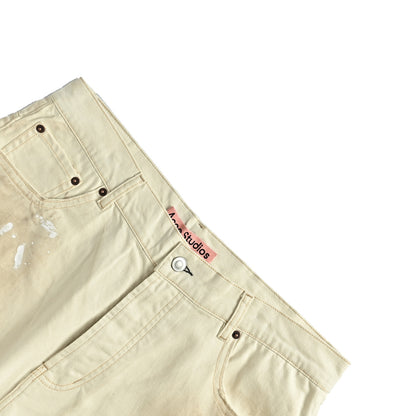 Acne Studios splash-print jeans