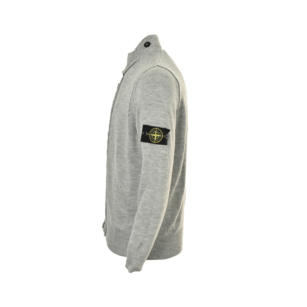 Stone Island 25Fw armband cardigan sweater