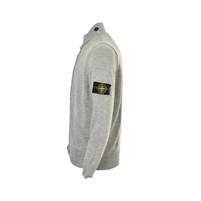 Stone Island 25Fw armband cardigan sweater