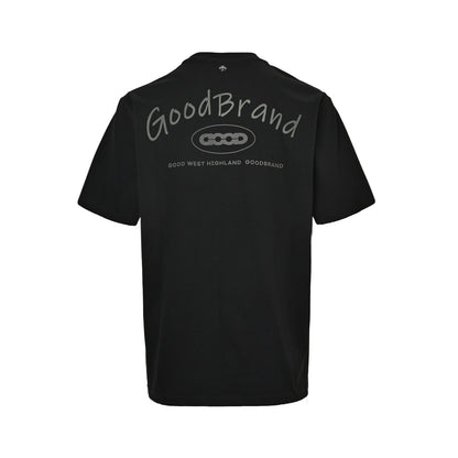 GOOD BRAND GB puppy glitter diamond short sleeves