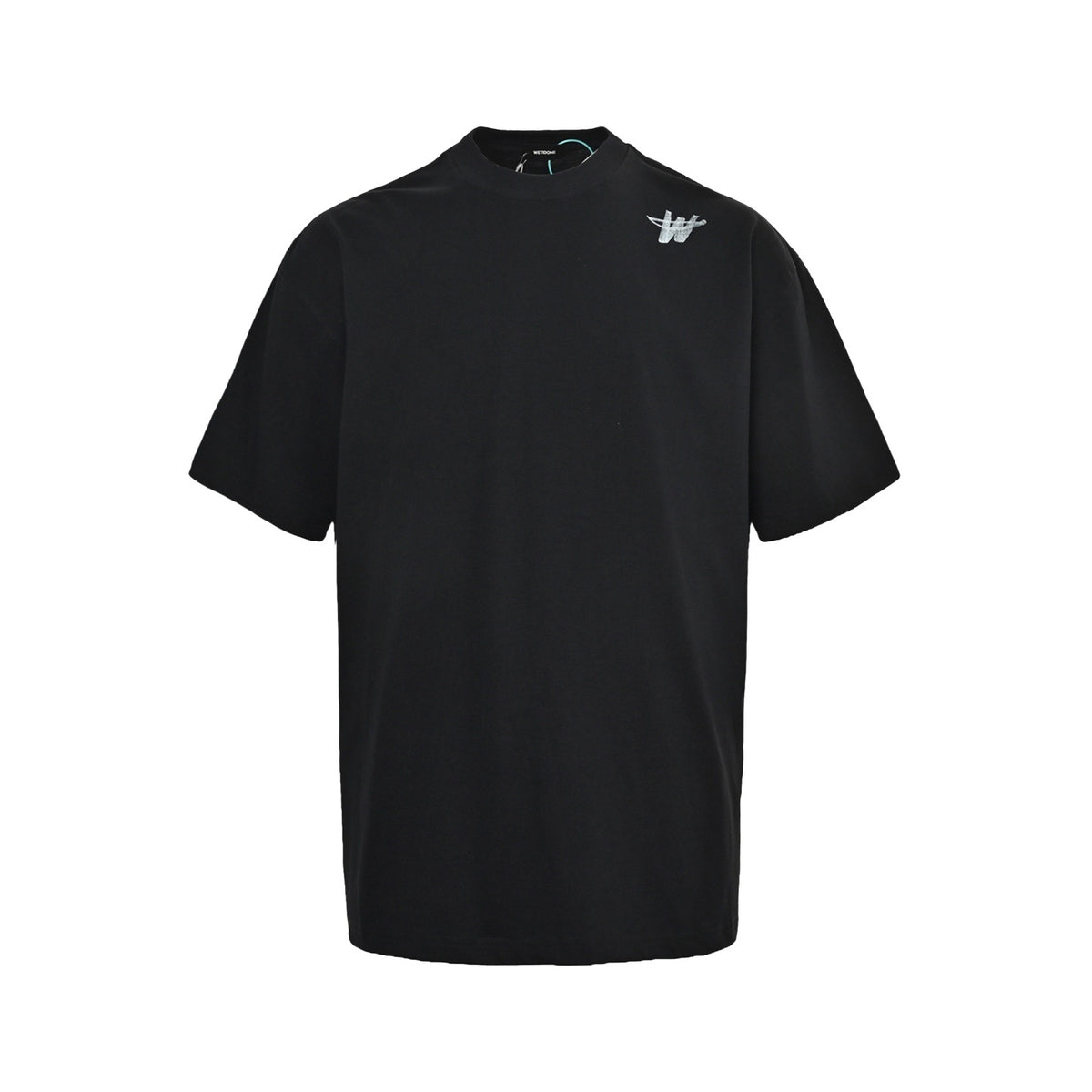 We11 Done simple letter printed short sleeves