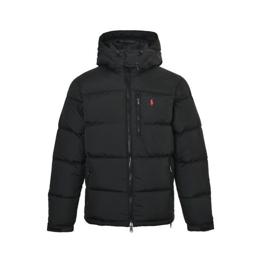Ralph Lauren classic pony logo embroidered down jacket