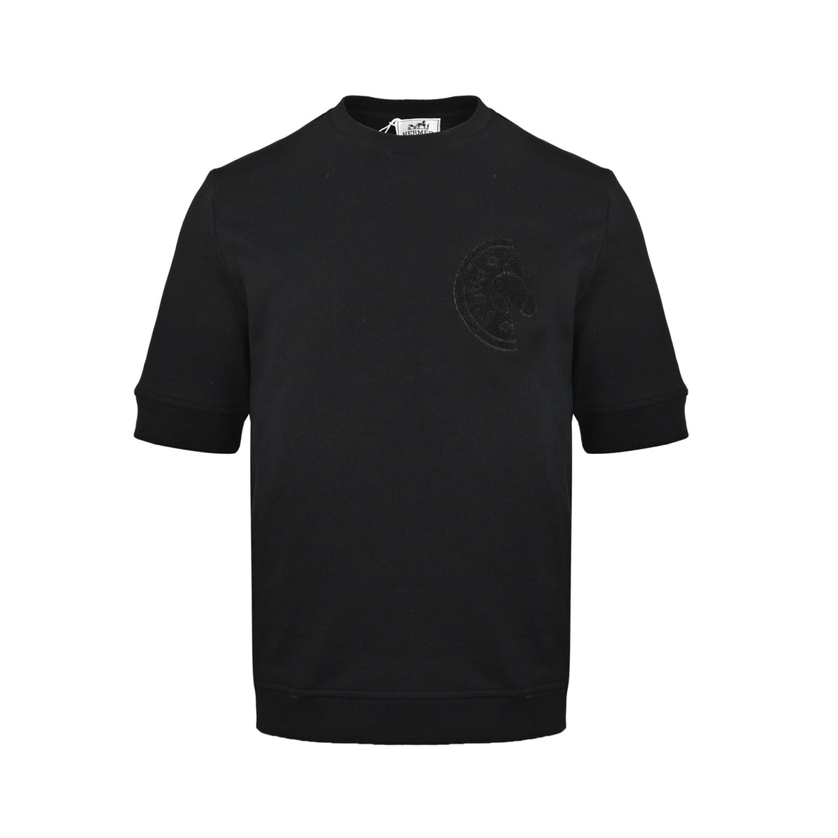 HERNES/Hermès embroidered patch C.D.S short sleeves