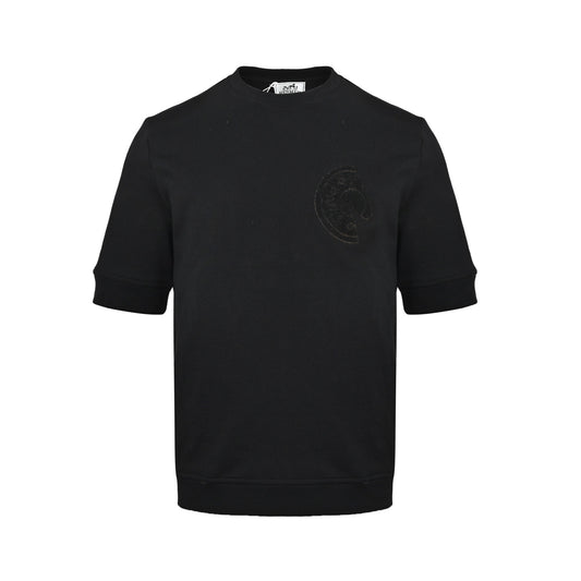 HERNES/Hermès embroidered patch C.D.S short sleeves