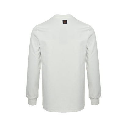 Louis Vuitton dark woven three-dimensional logo embroidered long-sleeved T-shirt