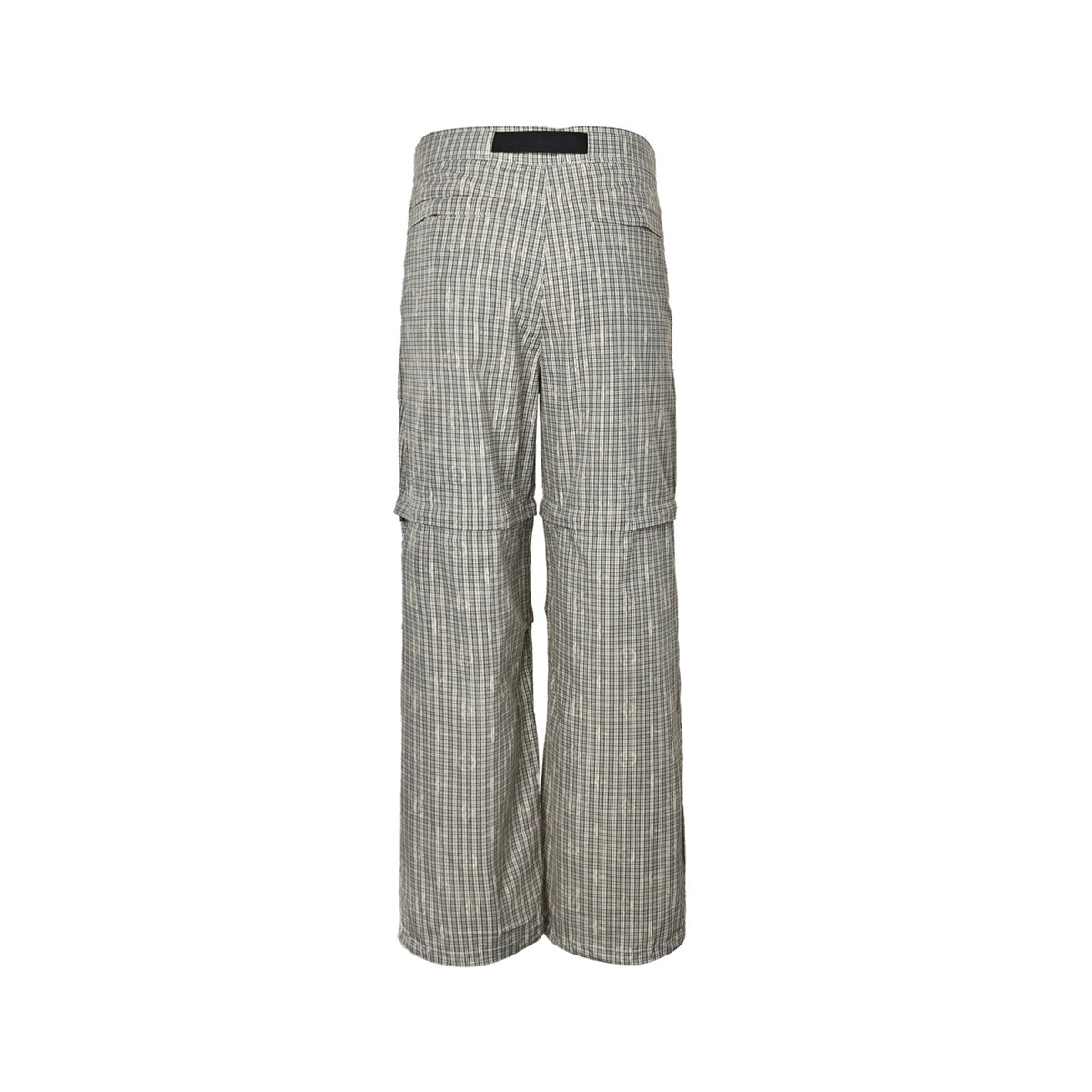 Louis Vuitton plaid detachable two-wear trousers