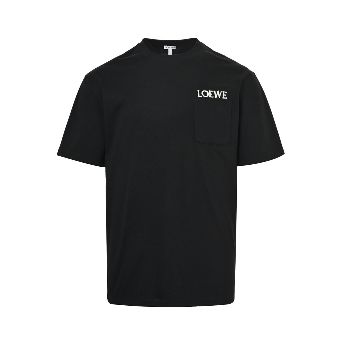 Loewe/Loewewe 26ss pocket embroidered logo short sleeves