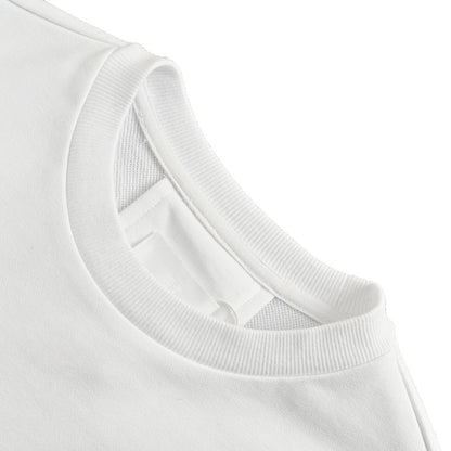 GIVENCHY 23Fw towel embroidered letter logo round neck sweatshirt