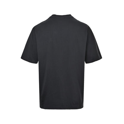 Balenciaga/Balanciaga horizontal letter printed short sleeves