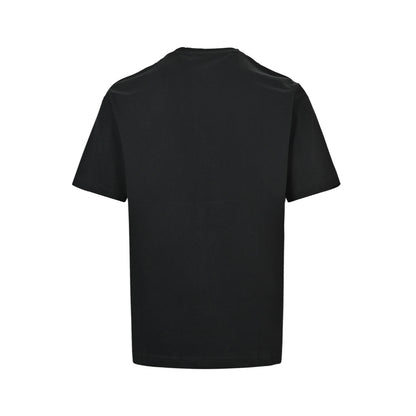 Balenciaga 26ss multi-layer stacked graffiti printed short sleeves