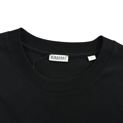 Burberry ghost overlapping war horse print short sleeves