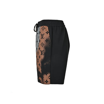 LouisVuitton/Louis Vuitton gradient sfumato printed shorts