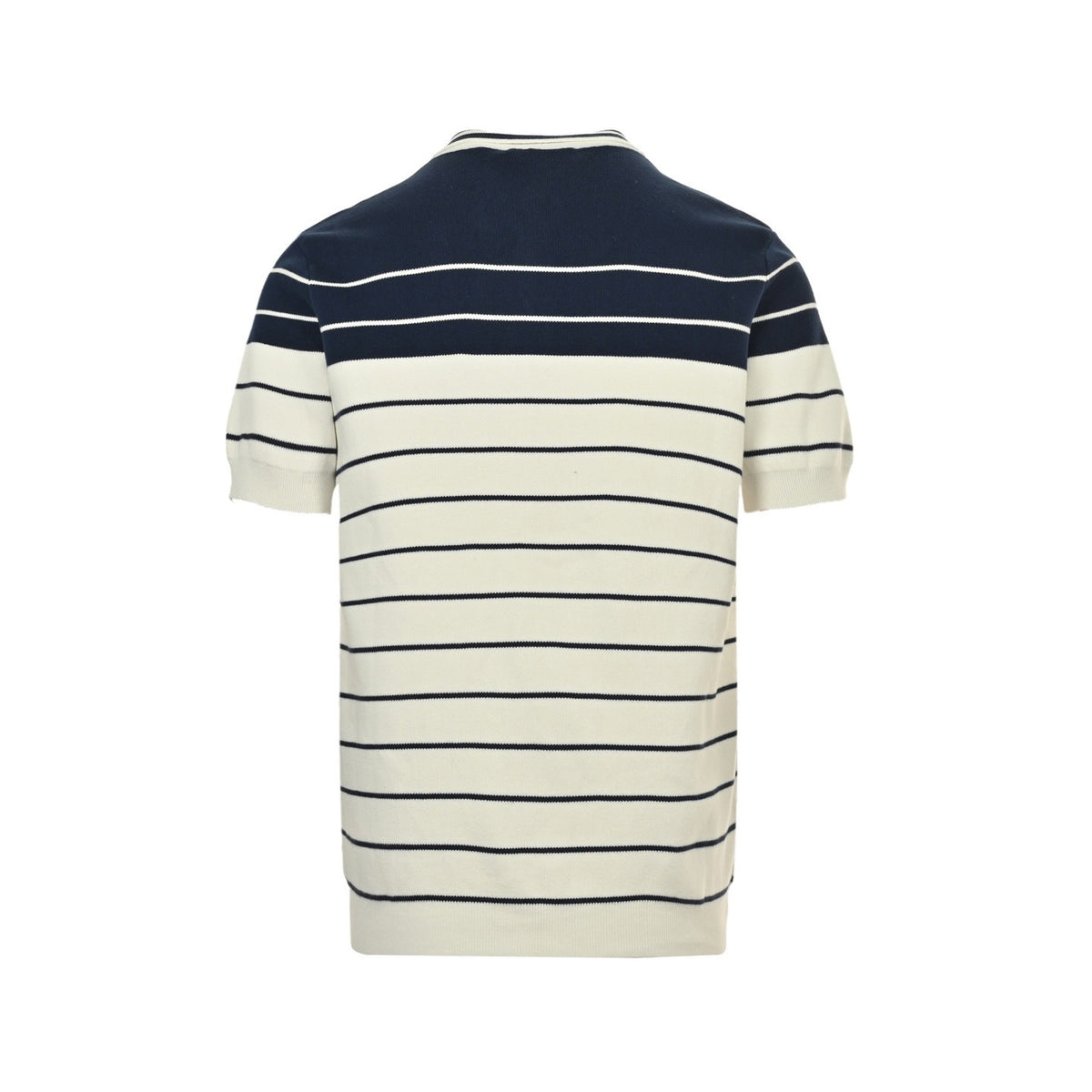 Gucci 25ss striped knitted Polo short sleeves