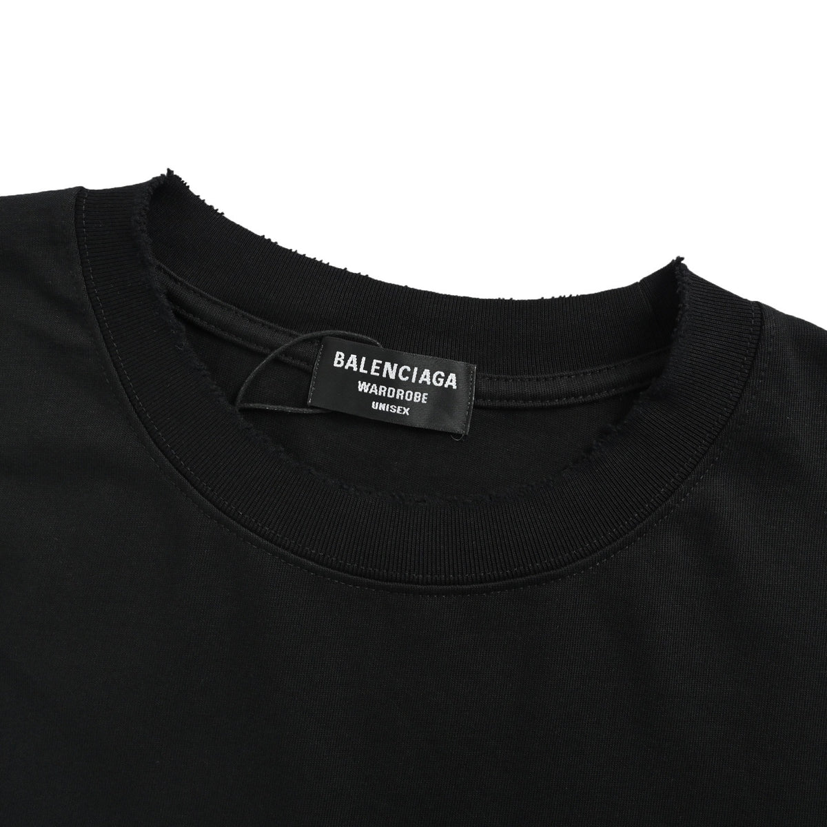 Balenciaga short sleeves with wheat ears embroidery on the back