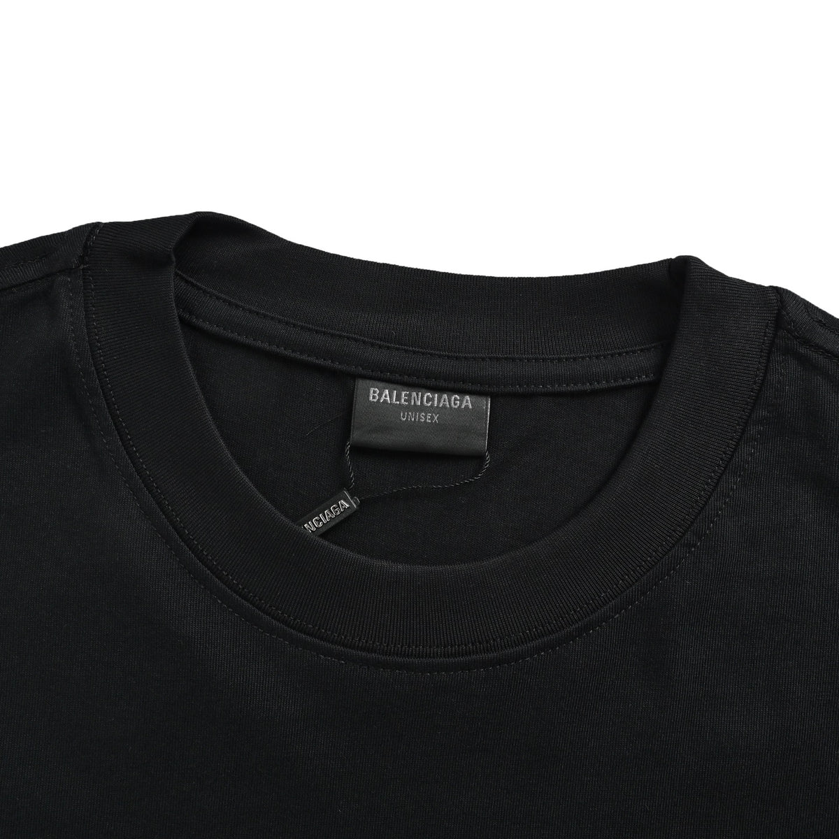 Balenciaga HBO joint rose wine bottle printed short sleeves