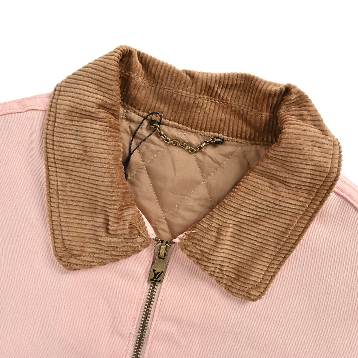 Louis Vuitton 25Fw corduroy collar denim jacket