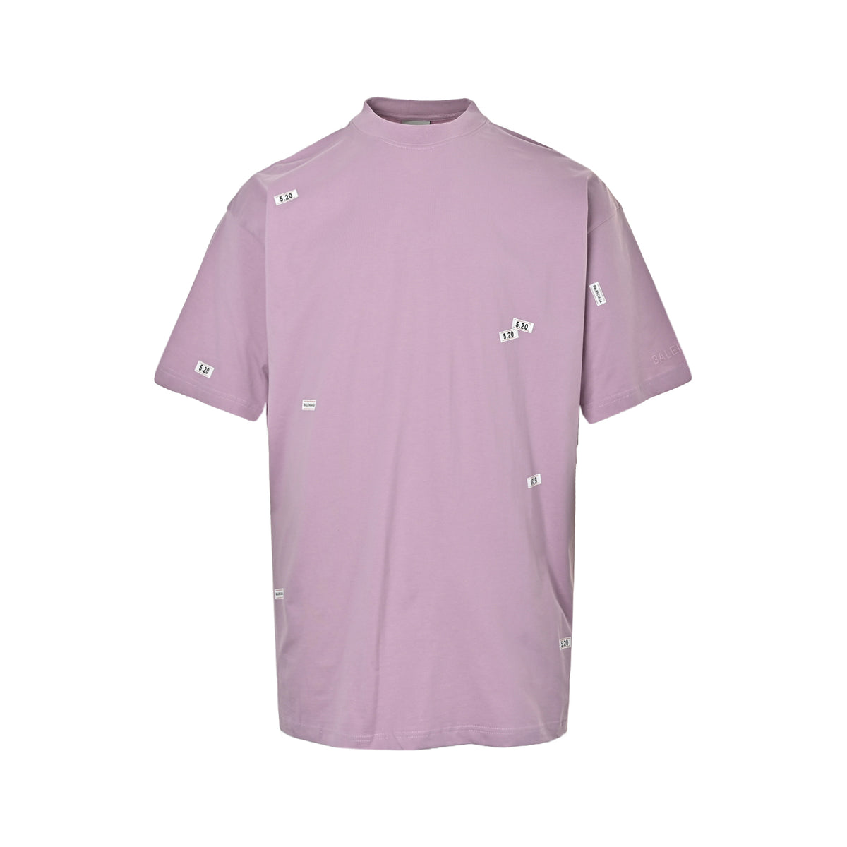 Balenciaga/Balanciaga 26ss 520 embroidered label short sleeves