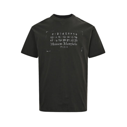 Maison Margiela/Margiela 25ss mottled digital print short sleeves
